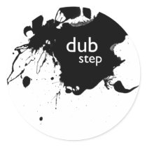 Dubstep Spatter Sticker