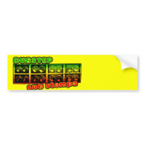 DUBSTEP sub stompa Bumper Stickers