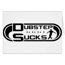 Dubstep Sucks Black Cards
