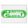 Dubstep Sucks Green Greeting Cards