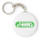 Dubstep Sucks Green Keychain