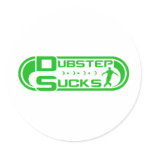 Dubstep Sucks Green Sticker