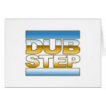 DUBSTEP t shirt chrome Cards