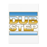 DUBSTEP t shirt chrome Post Cards