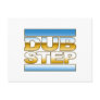 DUBSTEP t shirt chrome Postcard