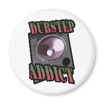 Dubstep t shirt refrigerator magnets