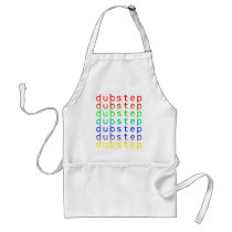 Dubstep Text Colour Spectrum Aprons