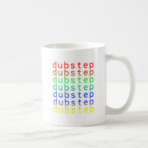 Dubstep Text Colour Spectrum Mug