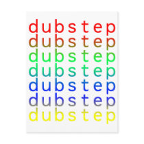 Dubstep Text Colour Spectrum