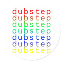 Dubstep Text Colour Spectrum