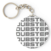 Dubstep Text Key Chains