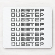 Dubstep Text Mouse Pad