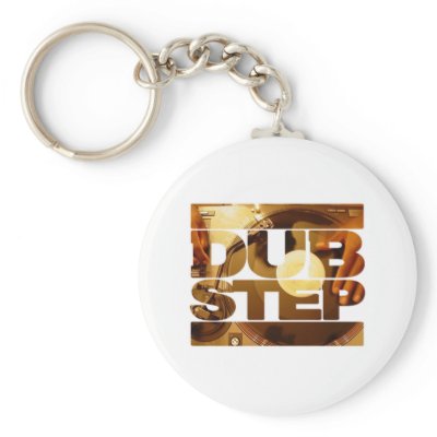 DUBSTEP vinyl dubplates music dub step download Keychains by dubsteptshirts
