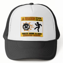 DUBSTEP Warning Extreme Bass Hat