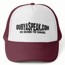DubyaSpeak Logo Trucker Mesh Hat