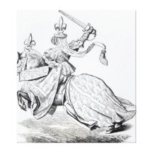 Duc de Bourbon a armé pour le tournoi Impression Sur Toile
