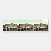 Ducal Castle, Brunswick (i.e., Braunschweig), Germ Bumper Sticker