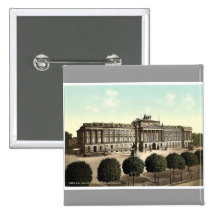 Ducal Castle, Brunswick (i.e., Braunschweig), Germ Pinback Button