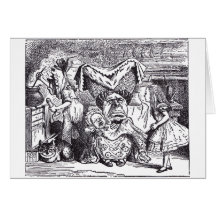 Duchess and Cook Greeting Card