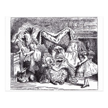 Duchess and Cook Postcard