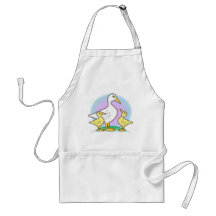 duck and ducklings aprons