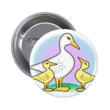 duck and ducklings buttons
