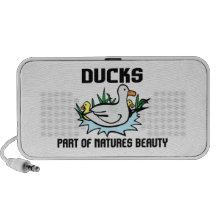 Duck Beauty Notebook Speakers