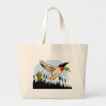 duck bird hunter hunting aiming shotgun rifle bag