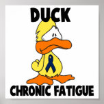 Duck Chronic Fatigue Syndrome Poster