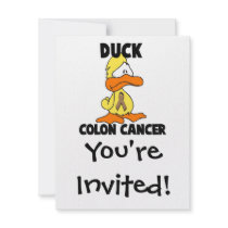 Duck Colon Cancer Invite