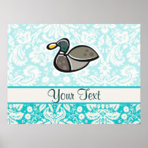 Duck; Cute Poster