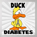Duck Diabetes Poster