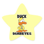 Duck Diabetes Sticker