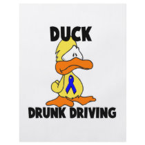 Duck Drunk Driving Flyer