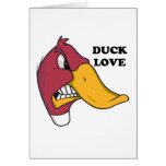 DUCK f LOVE Greeting Card