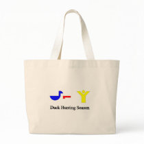 Duck Hunting Season Tote Bags