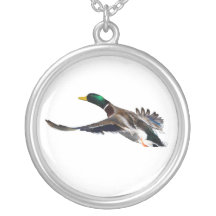 duck in flight necklace