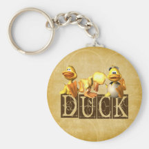 Duck! Keychain