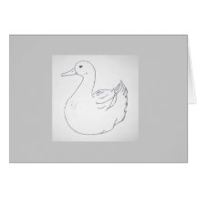 duck logo card