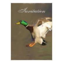 Duck Party Announcement Invitation