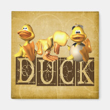 Duck! Refrigerator Magnets
