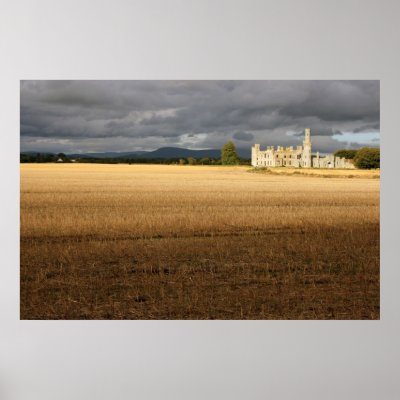 Ducketts Grove Castle Print by BANNER25