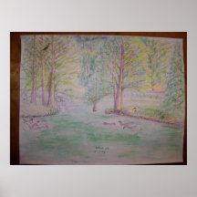 Duckie Pond Print
