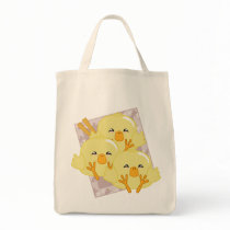 Duckling Dumplings Platter Canvas Bag