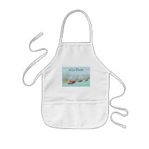 Ducklings Kids Name Apron