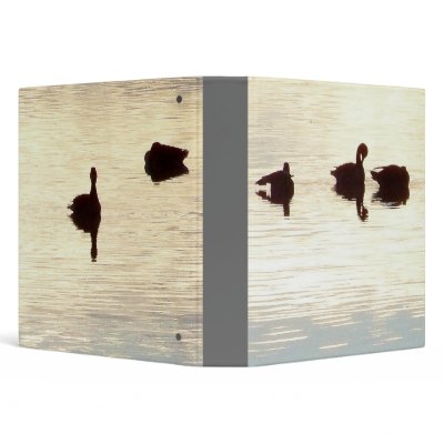 Ducks at Dawn Avery Binder by farmer77