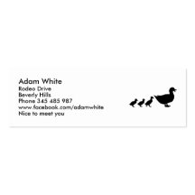 Ducks Business Card