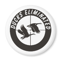 ducks_eliminated refrigerator magnet