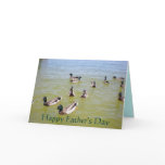 Ducks, Happy Father's Day Cards