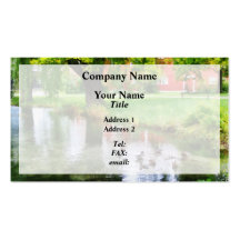 Ducks on Pond Business Card Templates